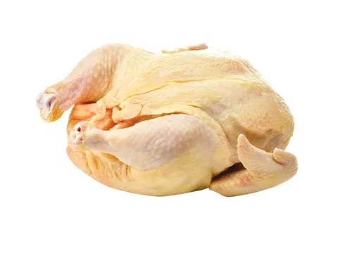 Suppenhuhn geputzt
