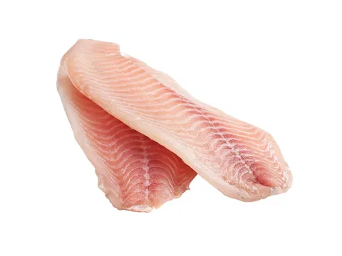 Tilapia fillet (Oreochromis niloticus) 20% glazing 140-200g/pcs 1kg/bag 10kg/# 140-200 g/db