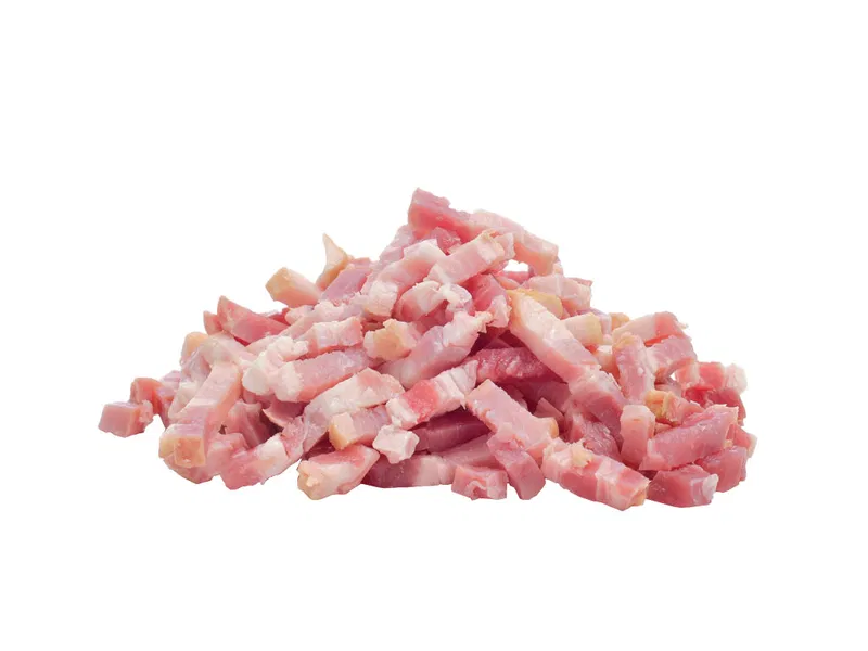 Baconszalonna füstölt kockázott  