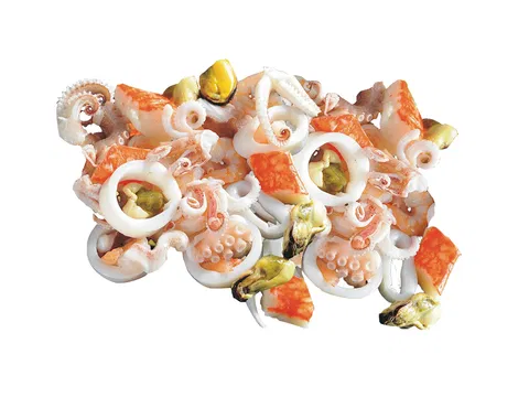 Seafood mix with surimi 0,5kg/bag 10kg/#  