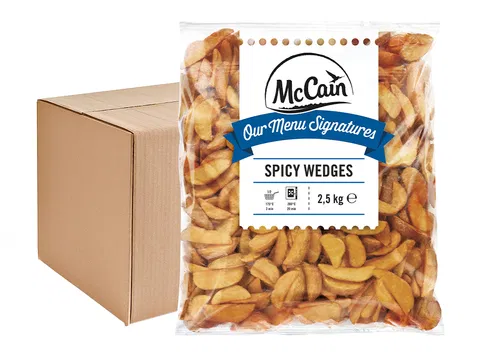 Wedges gewürzt McCain kg