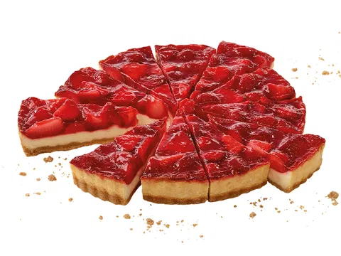 Käsetorte mit Erdbeeren 91,6 g/db