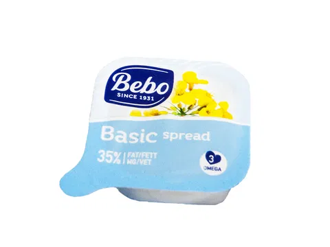 Mini margarin 35% kartonos Bebo 10 g/db