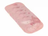 Ham cube shaped, sliced  