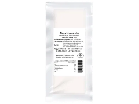 Mozzarella sajt Szarvasi