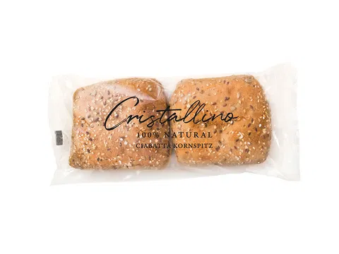 Ciabatta kornspitz tésztás Cristalina Europastry 93 g/db