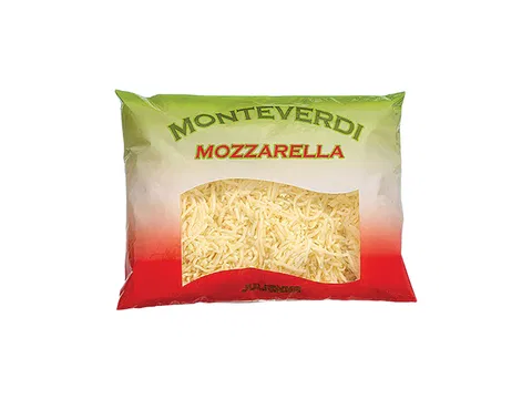 Mozzarella sajt reszelt Monteverdi (Julienne)