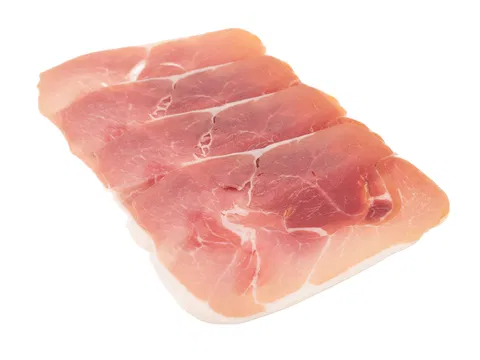 Prosciutto Crudo ham sliced