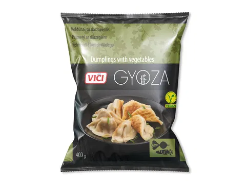 Gyoza mit Gemüsefüllung 12,8-14 g/db 400 g/cs 12 cs/# 400 g/cs