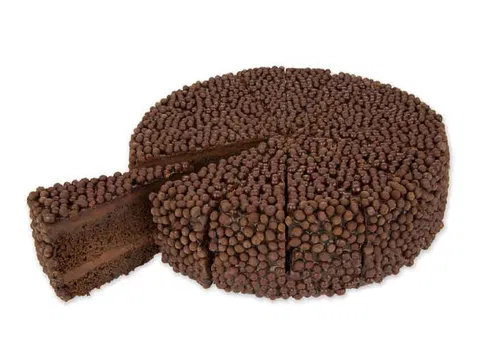 Chocolate cake pre sliced Europastry 125 g/db