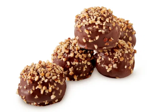 Donut mit Schokolade-Haselnüsse (mini) PopDots Europastry "HALAL" 18 g/db