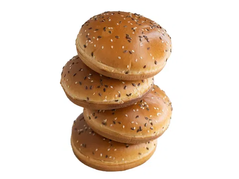 Hamburger zsemle lenmagos szezámos 79-83 g/db