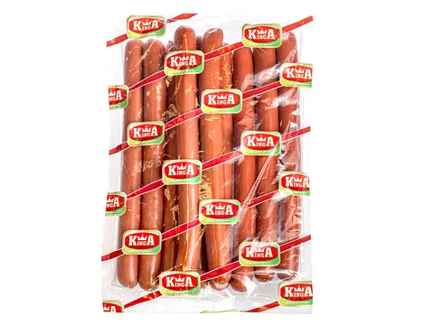 Poultry hot dogs