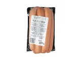 Hot Dog Wurst mit Käse und Bacon  