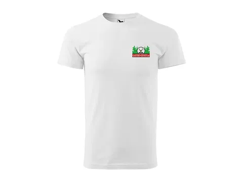 Basic T-shirt, Weis, XL  