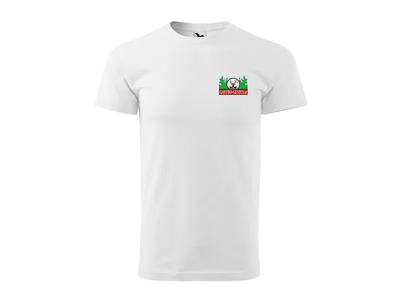 Basic póló, férfi, fehér XL AT  