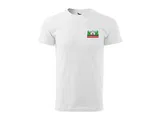 Basic póló, férfi, fehér XL AT  