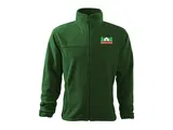 Jacket polár felső, üvegzöld, férfi XXL  