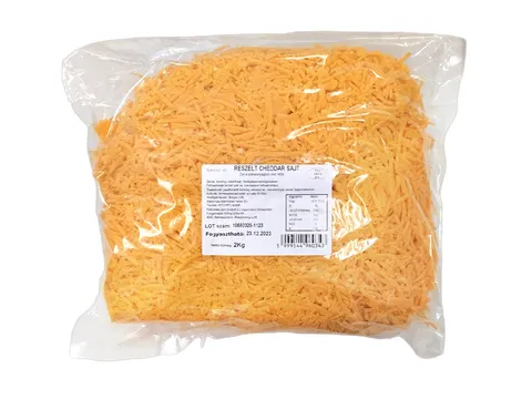Cheddar sajt reszelt  