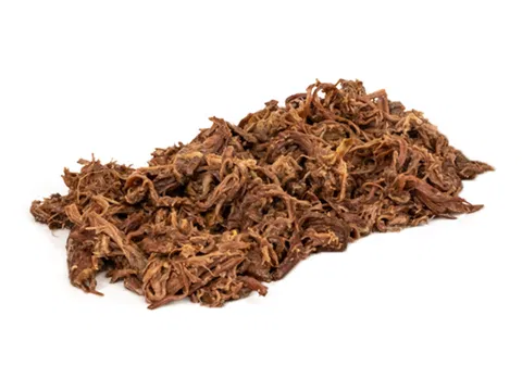 Chilled Pulled beef sous vide  