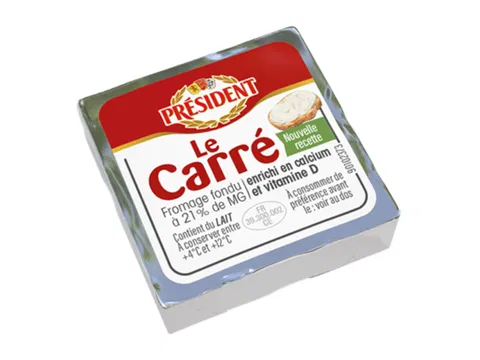 Mini cream cheese Le Carré Président 16,6 g/db