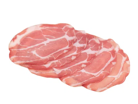 Coppa stagionata gereift Schwein-Schopf geschnitten  