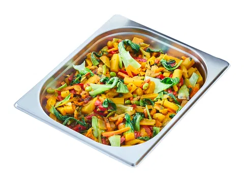 Pfannengemüse nach asiatische Art mit Pak Choi