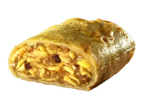 Apfelstrudel hausgemacht tiroler Dinghartinger